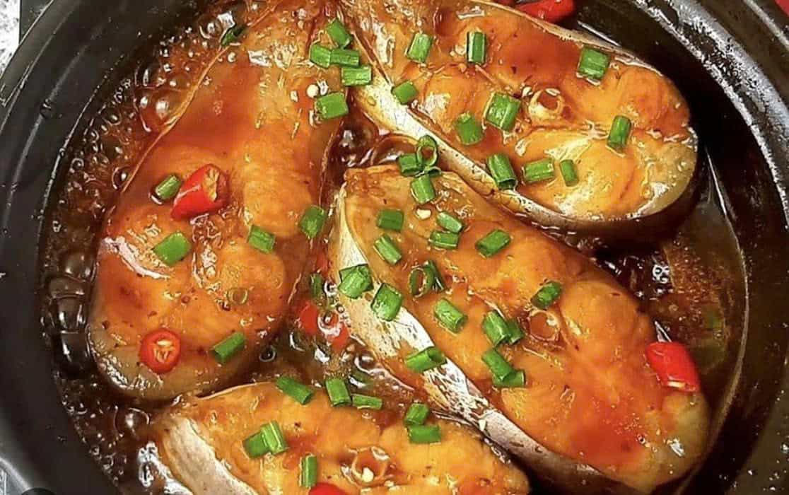 Cá basa kho 500g